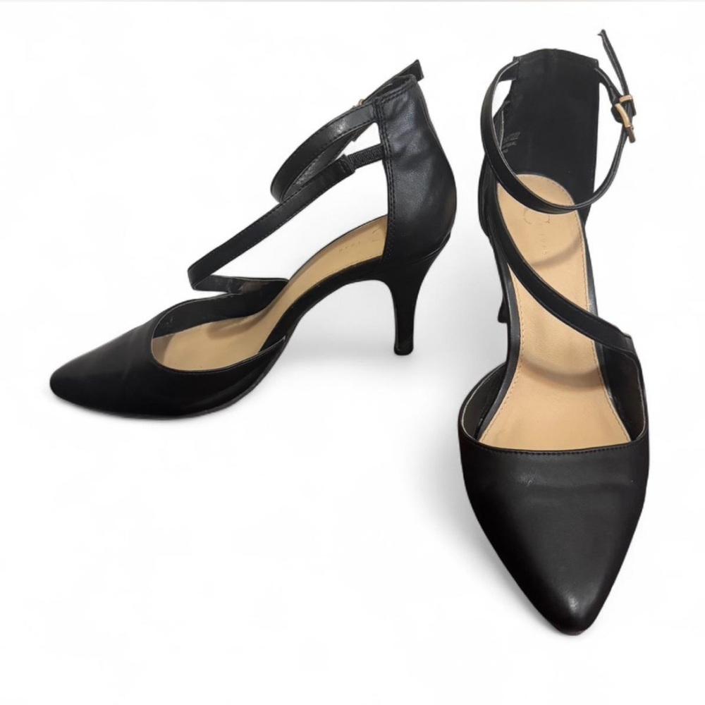 Black Strappy Heels